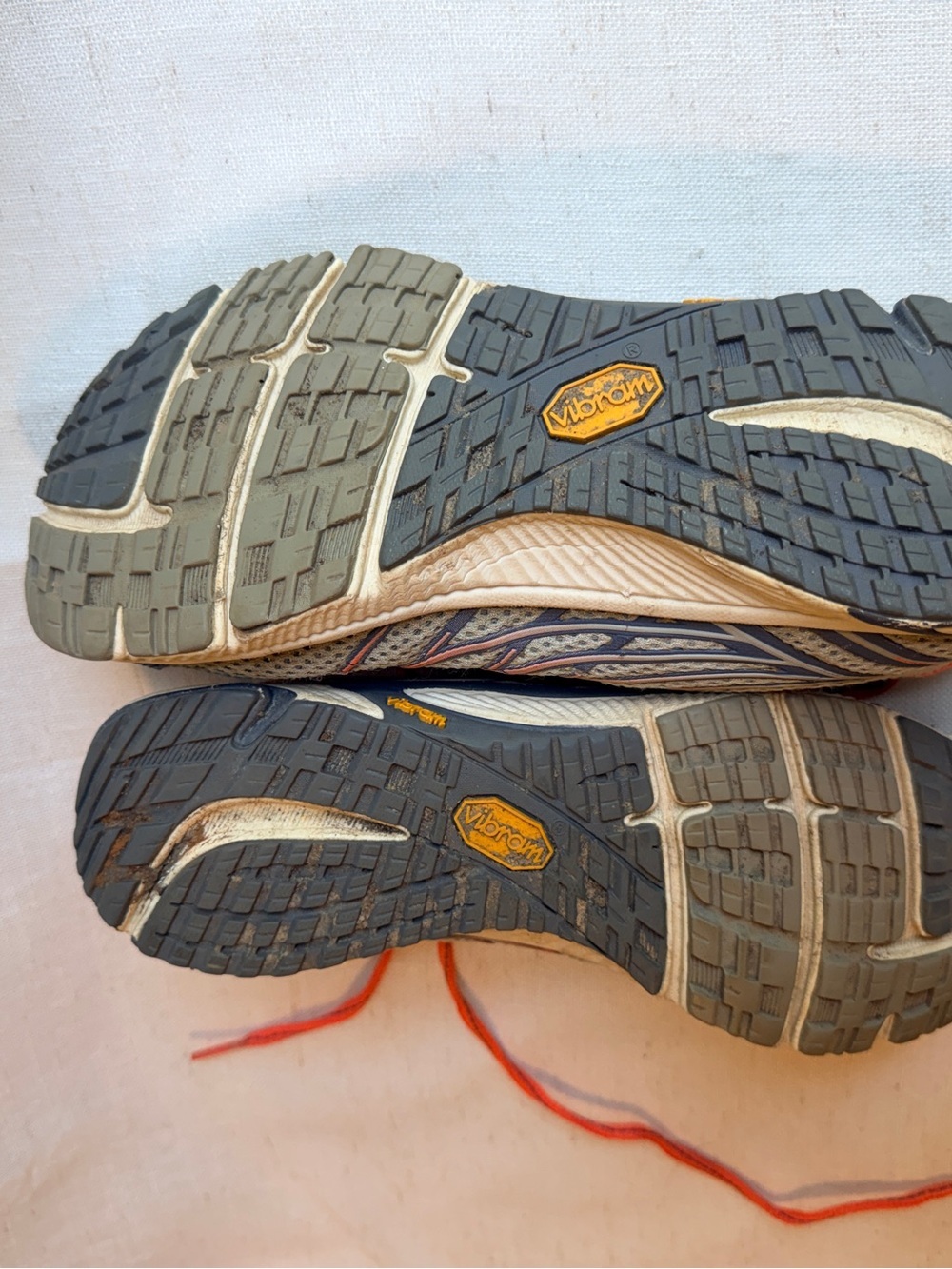 Merrell Bare Access Arc 4 Sleet Vibrant Coral Vibram Shoes Sz Approx 9 - Picture 7 of 10